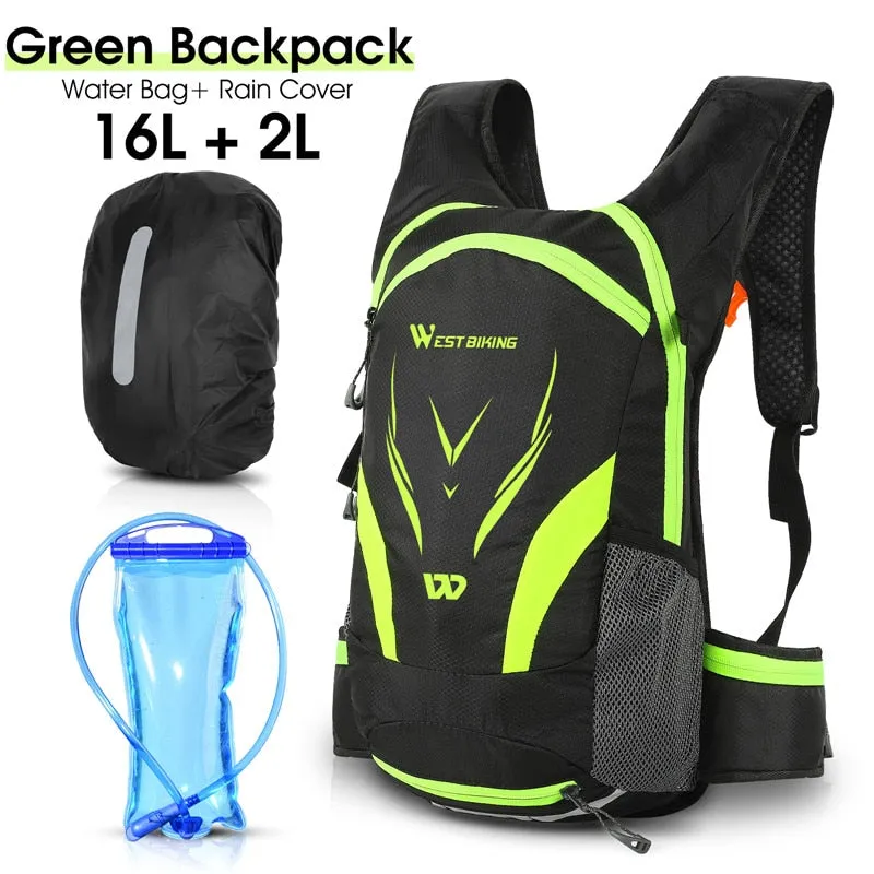 16L Sport Cycling Backpack Waterproof Ultralight Bicycle Bag Outdoor Mountaineering Hiking Climbing Travel Backpack