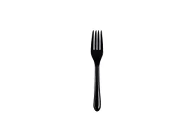 Black Heavy Duty Plastic Forks