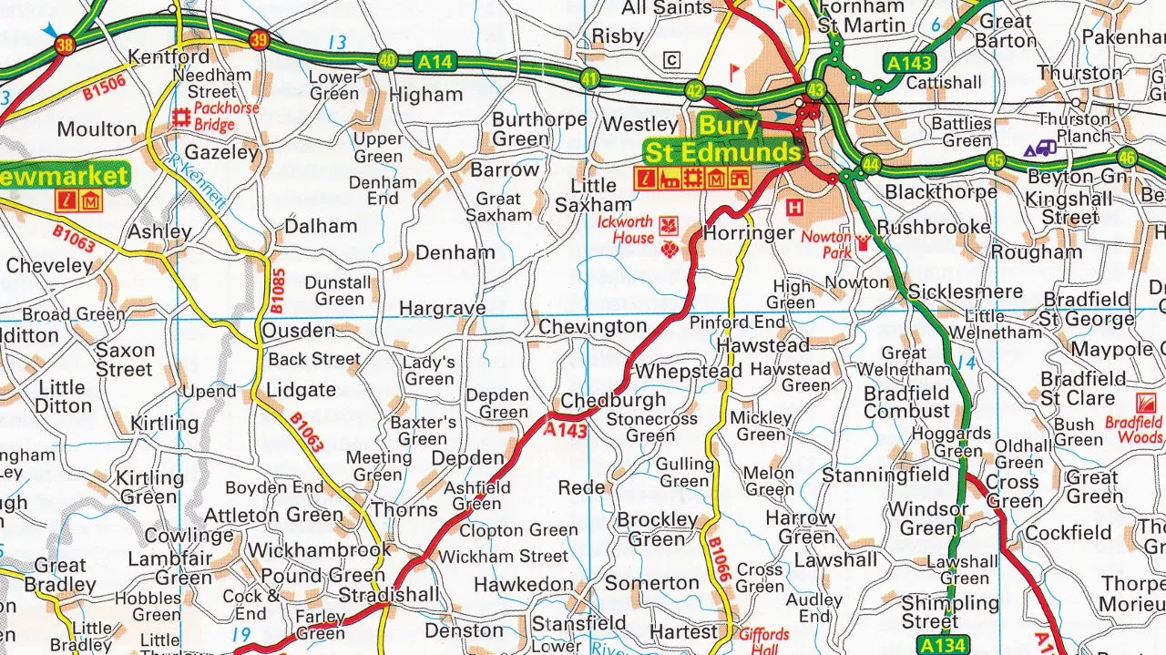 East Anglia AA Road Map 4