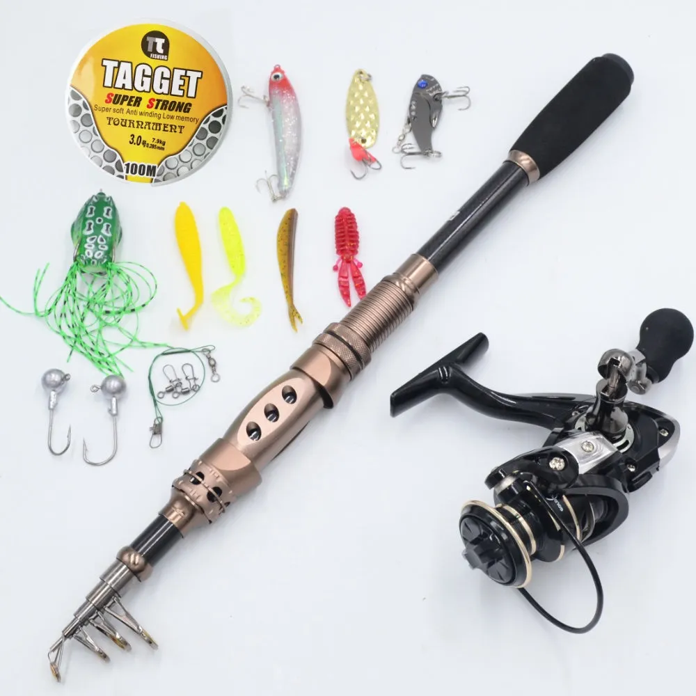 Fishing Rod Kit Pro Stealth Angel Survival