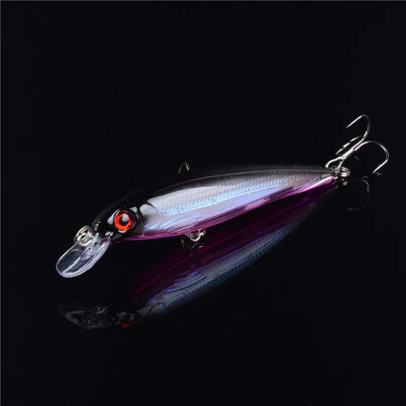 Float Tubes For Fishing 1PCS Floating Minnow Fishing Lure Laser Hard Artificial Bait 3D Eyes 11cm 13.4g Fishing Wobblers Crankbait Minnows Fishing Floats Float Tubes For Fishing