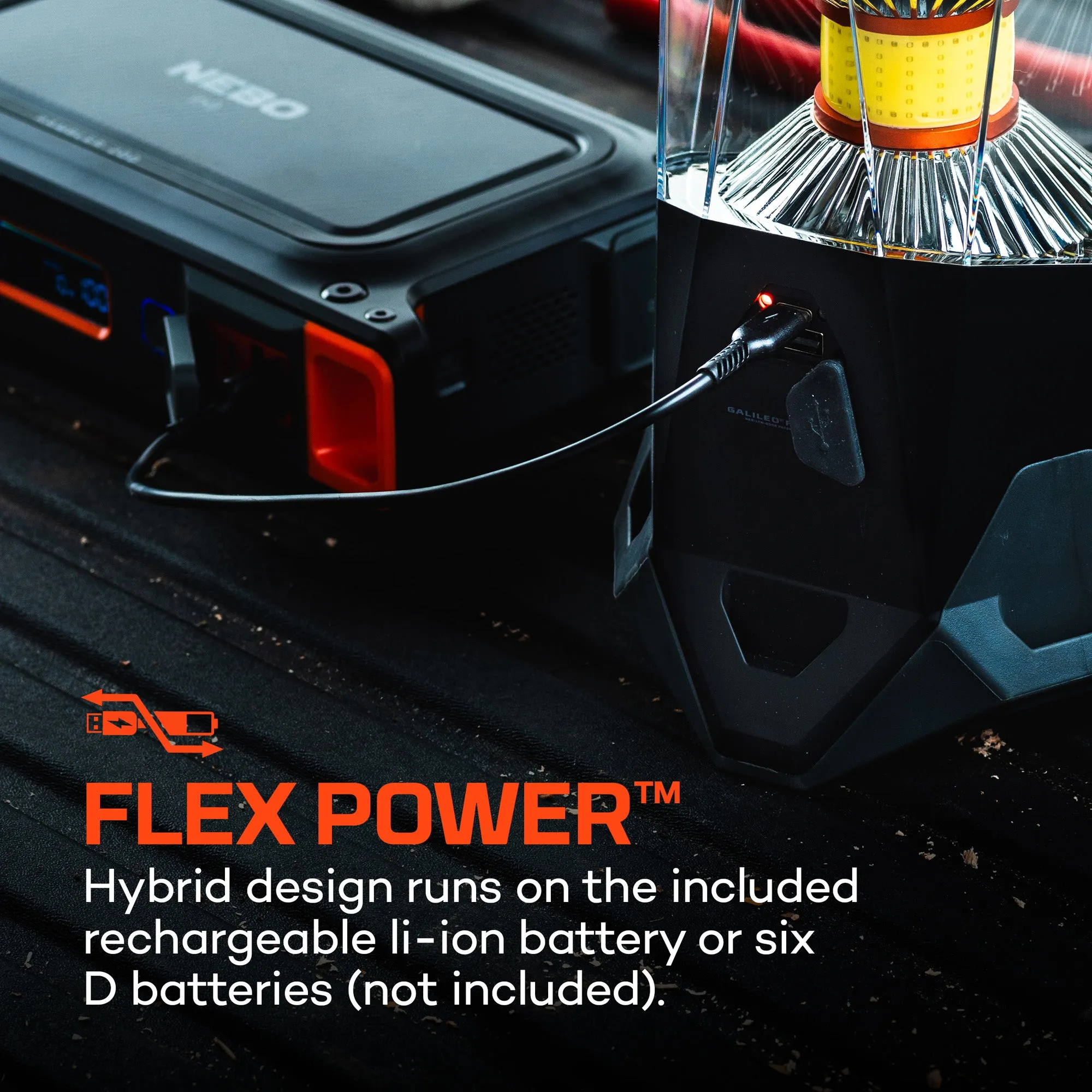 GALILEO™ 1600 FLEX, Rechargeable Lantern   Power Bank