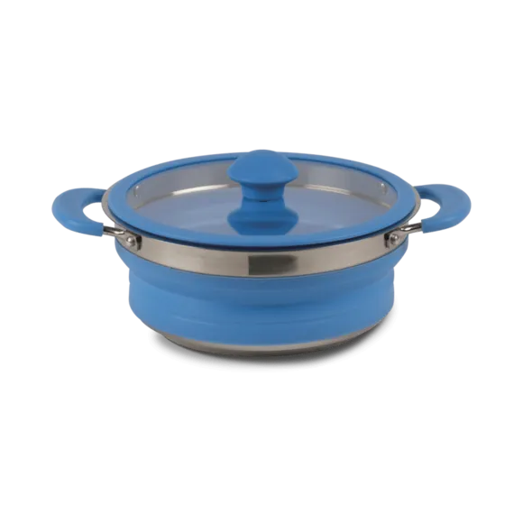 Kampa Collapsible Saucepan 1.5LTR (Blue)