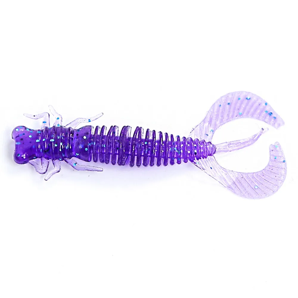 Larva Soft Fishing Lures   Artificial Lures Silicone Wobblers For Pike Swimbait Jigging Plastic Baits Worm