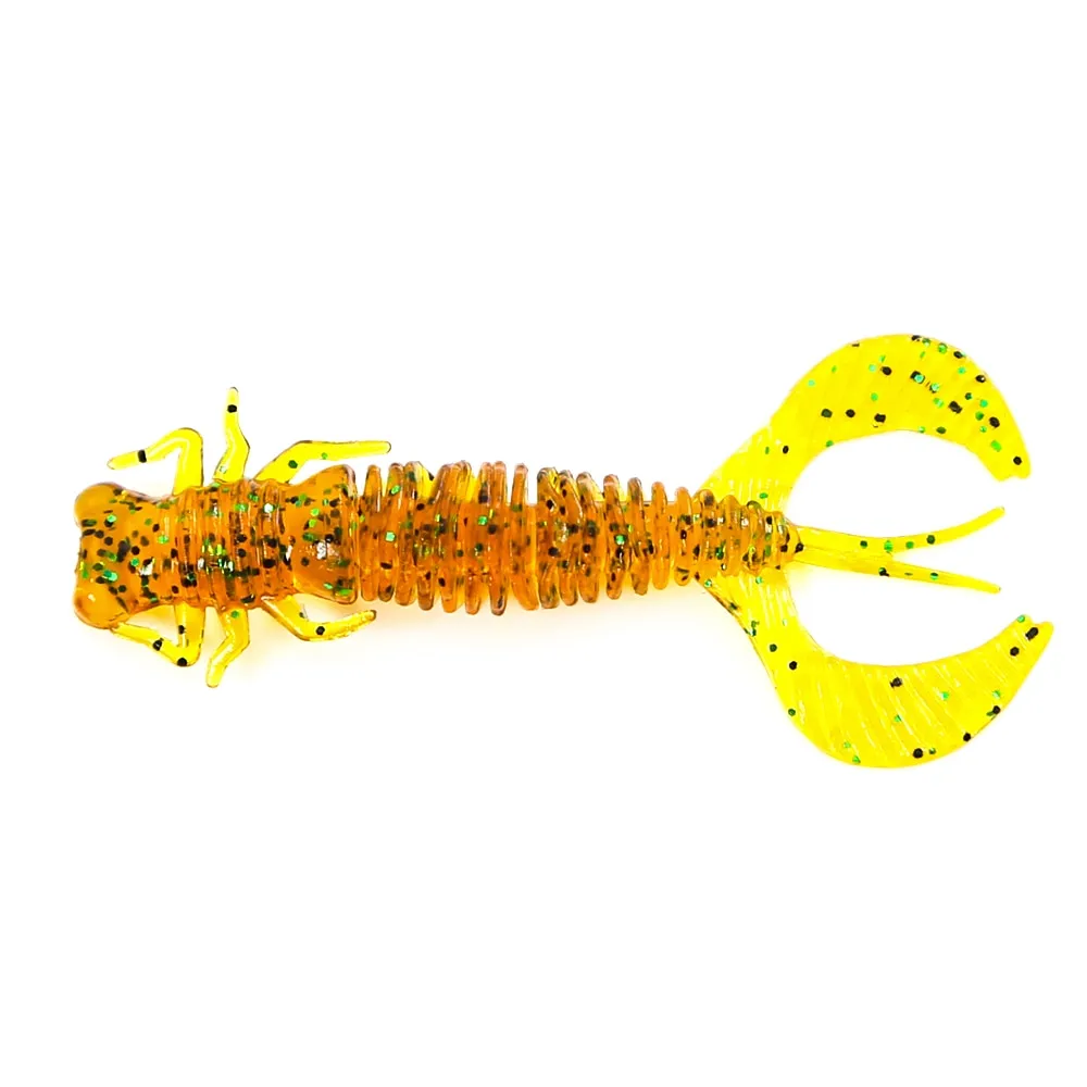 Larva Soft Fishing Lures   Artificial Lures Silicone Wobblers For Pike Swimbait Jigging Plastic Baits Worm