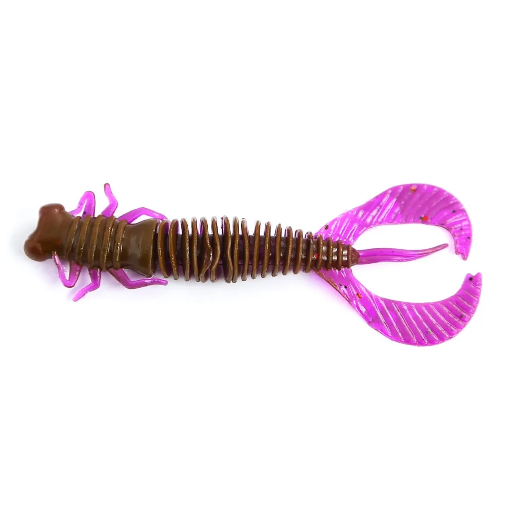 Larva Soft Fishing Lures   Artificial Lures Silicone Wobblers For Pike Swimbait Jigging Plastic Baits Worm