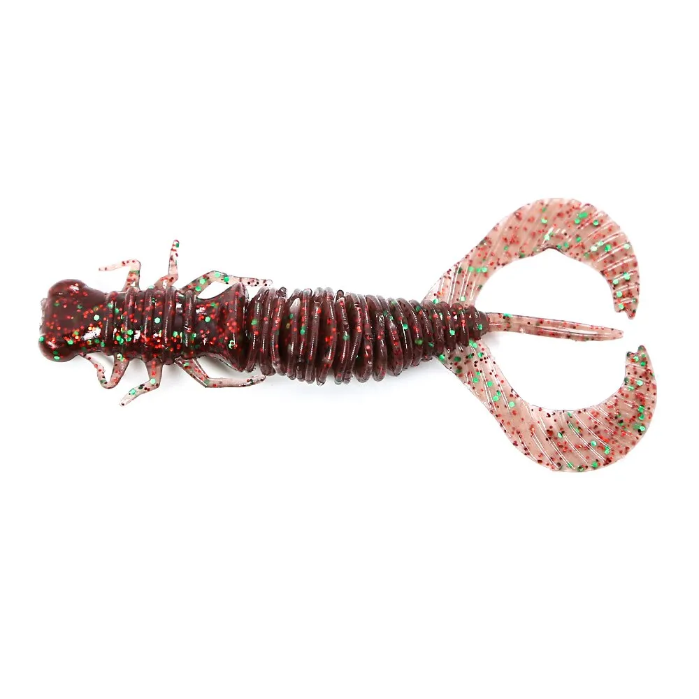 Larva Soft Fishing Lures   Artificial Lures Silicone Wobblers For Pike Swimbait Jigging Plastic Baits Worm