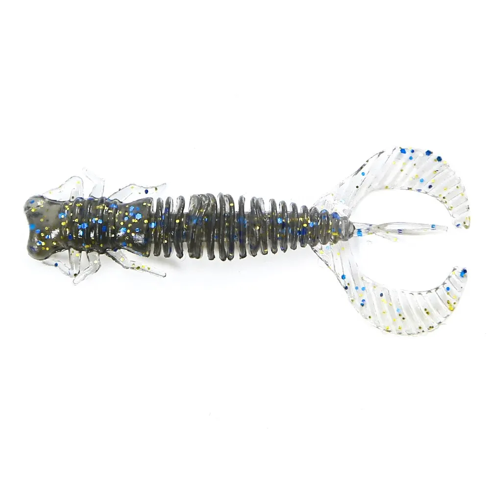 Larva Soft Fishing Lures   Artificial Lures Silicone Wobblers For Pike Swimbait Jigging Plastic Baits Worm