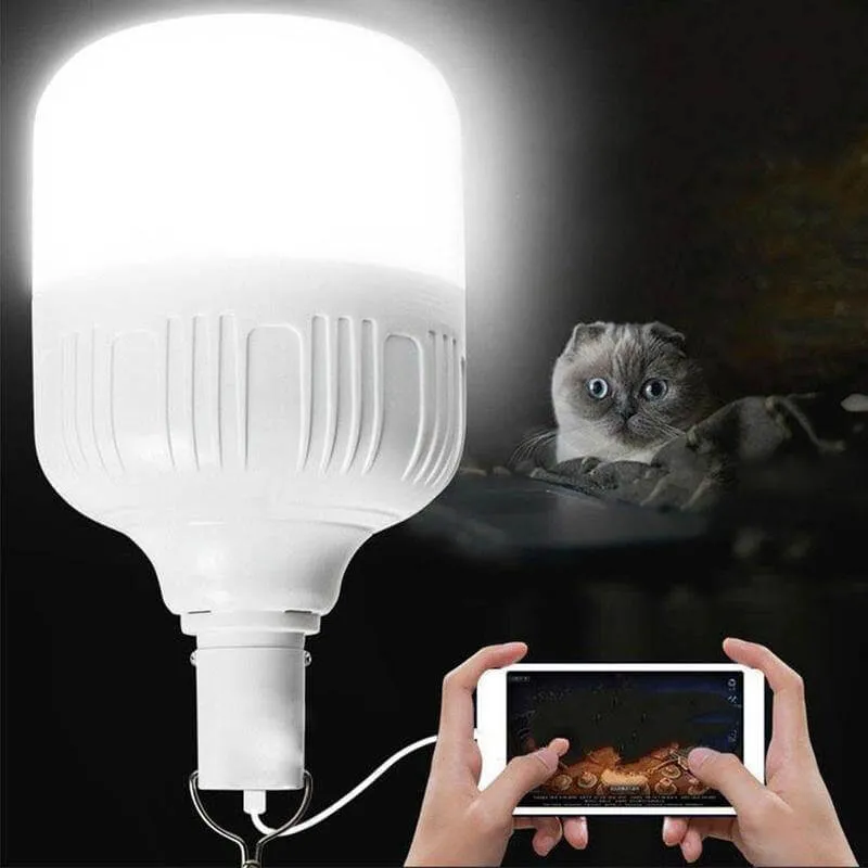 Outdoor USB Rechargeable LED Night Light Bulb