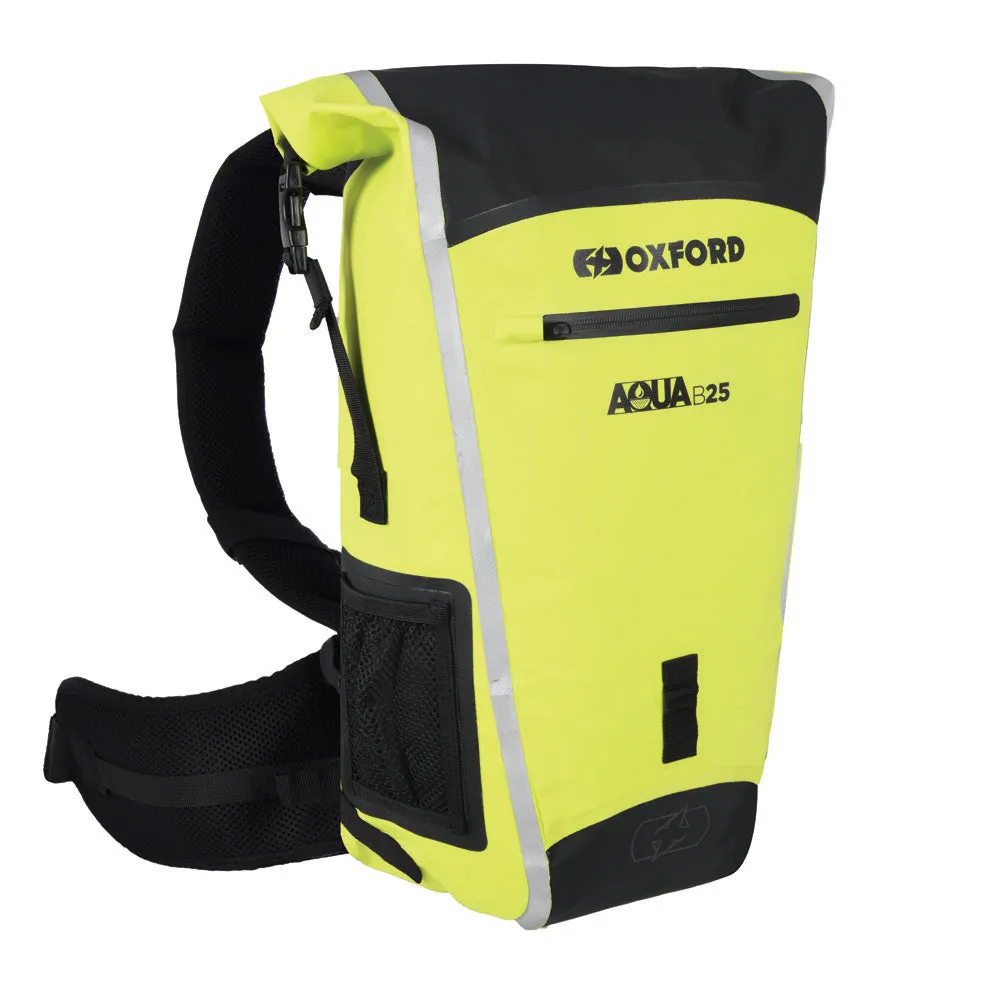 Oxford Aqua B 25 Hydro Backpack Black Fluo