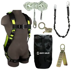 PRO Bag Roof Kit: FS185-S/M Harness, FS700-50 VLL, FS1120 Grab, FS88580 Lanyard, FS870 Anchor, FS8185 Bag