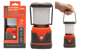 SOL Rechargeable Camp Lantern With Power Bank