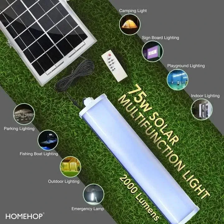 Solar Wateproof Wall Lamp Outdoor Rechargeable Modern Led Lights for Indoor, Garden, Parking Area