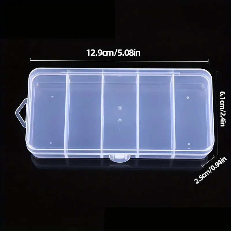 Transparent Fishing Lure Box for Organized Tackle Storage