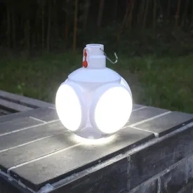 Waterproof Rechargeable Solar Camping Lamp